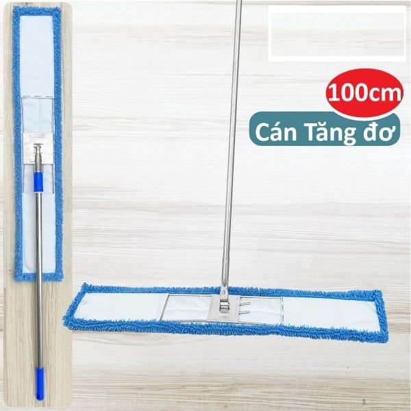 Cây Lau Nhà Công Nghiệp Inox San Hô 100cm