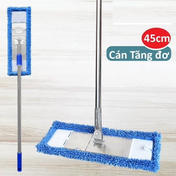Cây Lau Nhà Công Nghiệp Inox San Hô 45cm