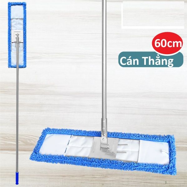 Cây Lau Nhà Công Nghiệp Inox San Hô 60cm