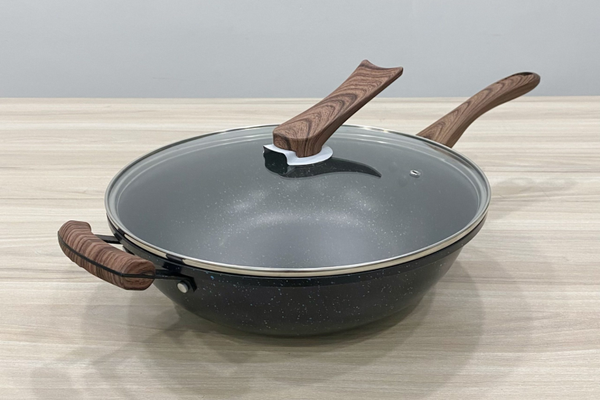 Chảo Chống Dính Sâu Lòng Có Nắp