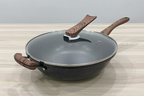 Chảo Chống Dính Sâu Lòng Có Nắp