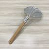 Chao lì inox cán gỗ