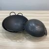 Chảo Thép 2 Quai Size 32-60cm Cho Bếp Nhà Hàng, Bếp Công Nghiệp