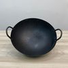 Chảo Thép 2 Quai Size 32-60cm Cho Bếp Nhà Hàng, Bếp Công Nghiệp