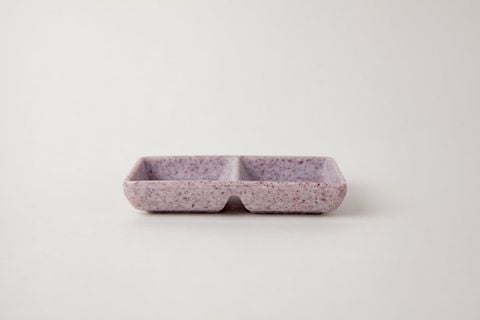 Chén Chấm 2 Ngăn C115 Nhám Màu Môn