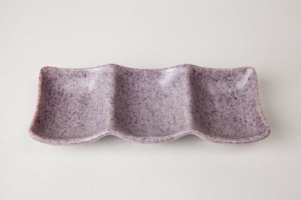 Chén Chấm 3 Ngăn C111 Nhám Màu Môn