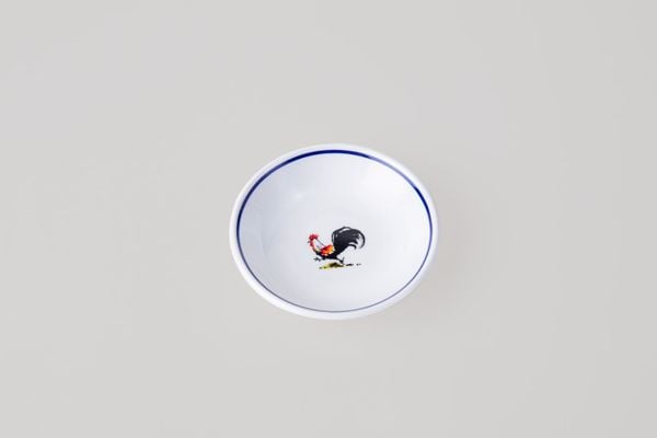 Chén Chấm CC61 Hoa Văn Con Gà Trống V314 Horeca