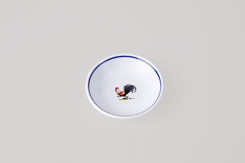 Chén Chấm CC61 Hoa Văn Con Gà Trống V314 Horeca