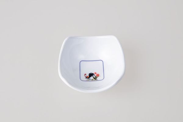 Chén Chấm CC62 Hoa Văn Con Gà Trống V314 Horeca