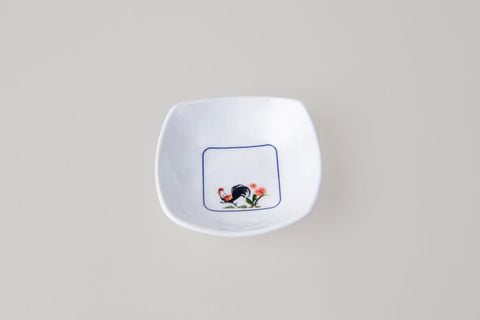 Chén Chấm CV71 Hoa Văn Con Gà Trống V314 Horeca