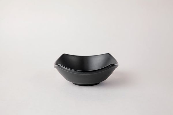 Chén Chấm CV92 Nhám Màu Đen