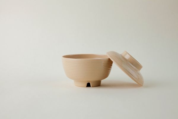 Chén Có Năp HU100 Màu Nâu Fataco