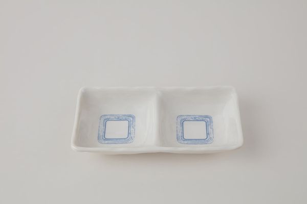 Chén Sốt 2 Ngăn Nâu Nhạt V315 Horeca