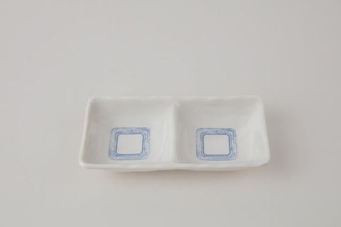 Chén Sốt 2 Ngăn Nâu Nhạt V315 Horeca