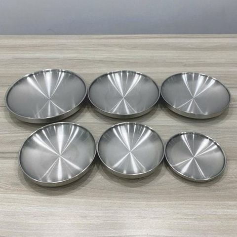 Dĩa 2 Lớp Inox 304