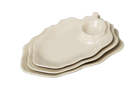 Dĩa Lá Ngăn Sốt Màu Nâu Fataco