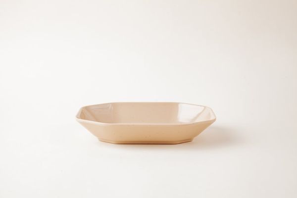 Dĩa Oval Sâu Màu Nâu Fataco