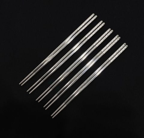 Đũa Inox 304 Trắng Bạc