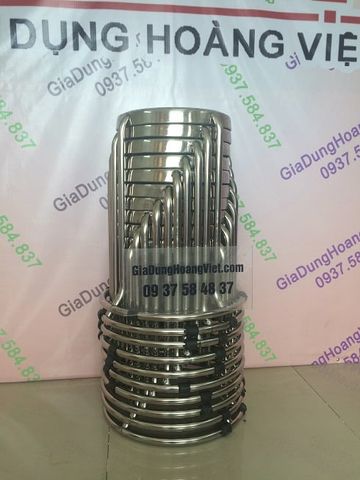 GHẾ ĐÔN INOX HÀNG MẶT 9 ZEM