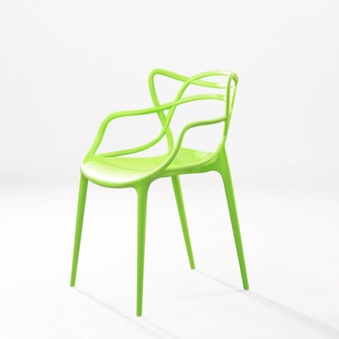 Ghế Nhựa Đúc Elegant Cao Cấp Cho Quán Cafe, Sân Vườn Ngoài Trời