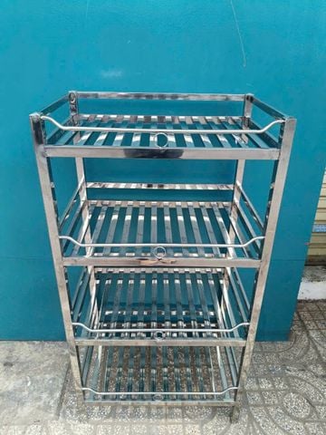 Kệ Inox Hộp Vuông  40 x 60cm