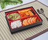 Khay Cơm Phần – Khay Bento Màu Đỏ Đen