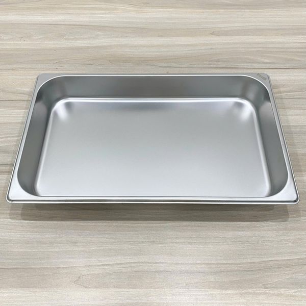 Khay Inox 1/1 Cao Cấp – 3 Size 65mm, 100mm, 150mm, 200mm