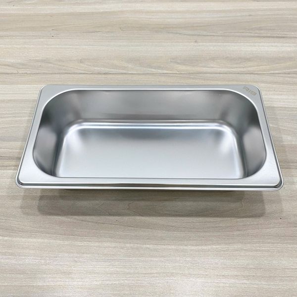 Khay Inox 1/3 Cao Cấp – 3 Size 65mm, 100mm, 150mm, 200mm