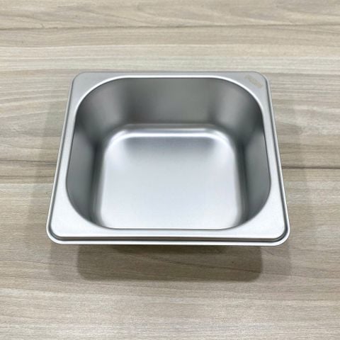 Khay Inox 1/6 Cao Cấp – 3 Size 65mm, 100mm, 150mm, 200mm