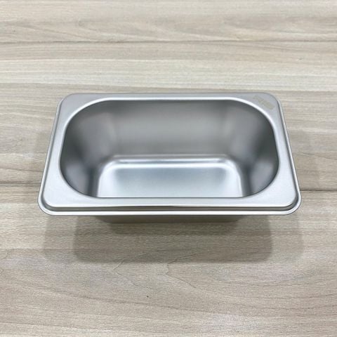 Khay Inox 1/9 Cao Cấp – 3 Size 65mm, 100mm, 150mm
