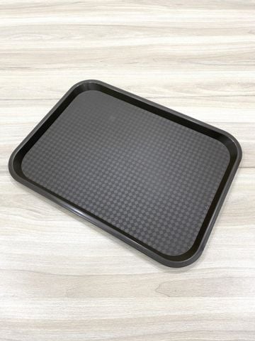 Khay Nhựa Nâu JB Phục Vụ Nhà Hàng, Căn Tin