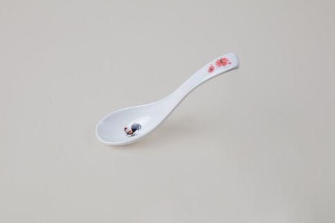 Muỗng No25 Hoa Văn Con Gà Trống V314 Horeca