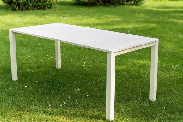 Bàn Nhựa Chữ Nhật 60x80, 120x80, 180x80 Khung Sắt | Bàn Nhựa Outdoor Cao Cấp