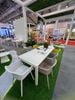 Bàn Nhựa Chữ Nhật 60x80, 120x80, 180x80 Khung Sắt | Bàn Nhựa Outdoor Cao Cấp