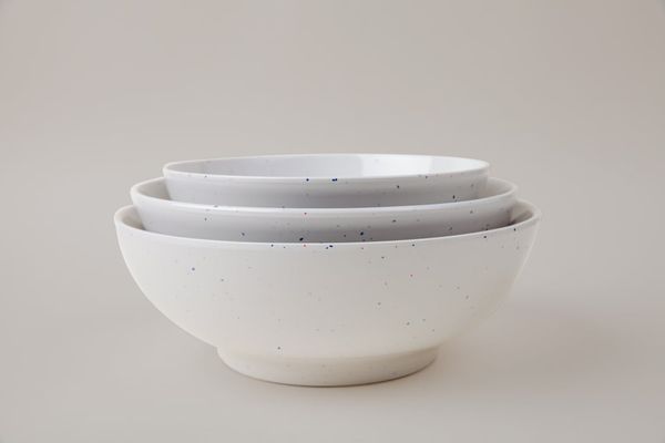 Tô Tròn Cạn Vân Đá Cát Trắng