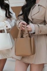 Ella Bucket Handbag - Túi xách da bucket nữ
