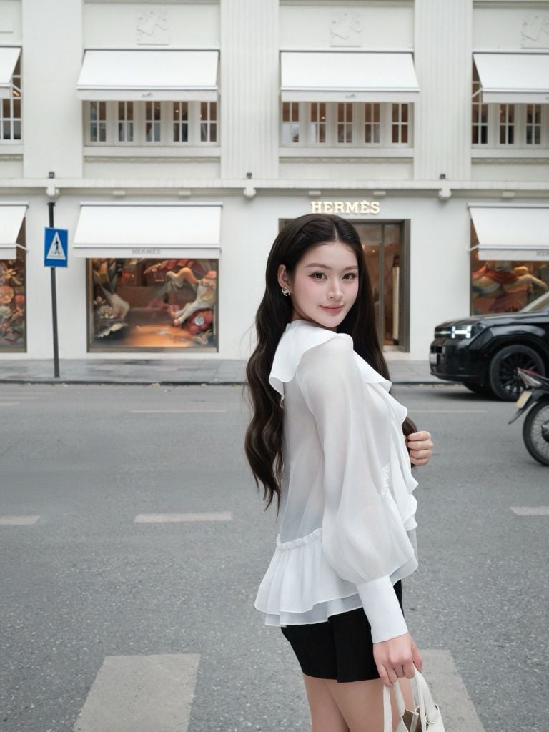 Lora Short - Quần short xếp ly