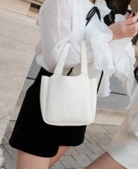 Ella Bucket Handbag - Túi xách da bucket nữ