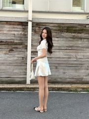 Lumie Skirt - Chân váy ngắn lụa bóng
