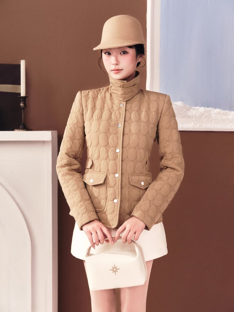 Anna Coat -  Áo khoác trần bông