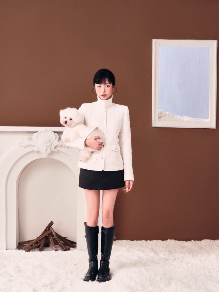 Anna Coat -  Áo khoác trần bông