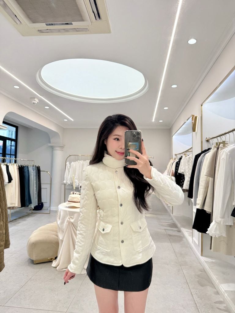 Anna Coat -  Áo khoác trần bông