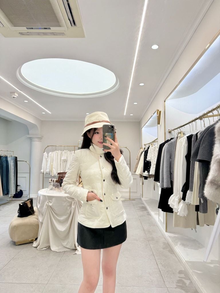 Anna Coat -  Áo khoác trần bông