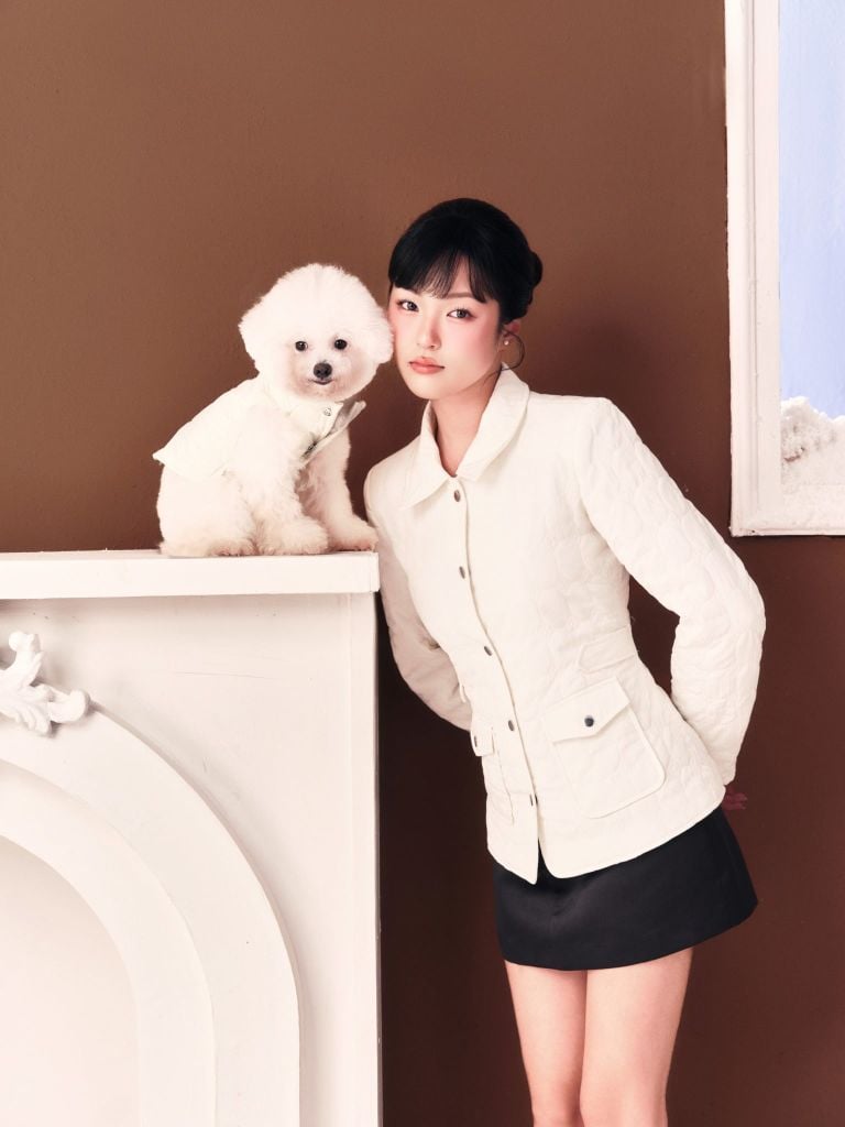 Anna Coat -  Áo khoác trần bông