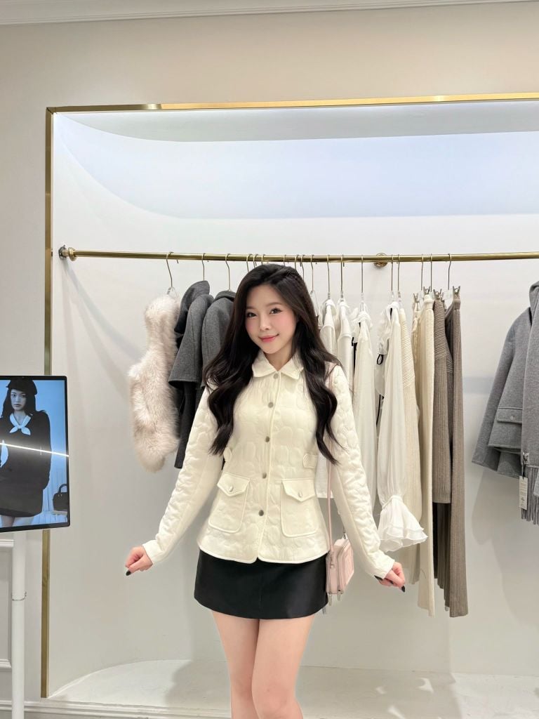 Anna Coat -  Áo khoác trần bông