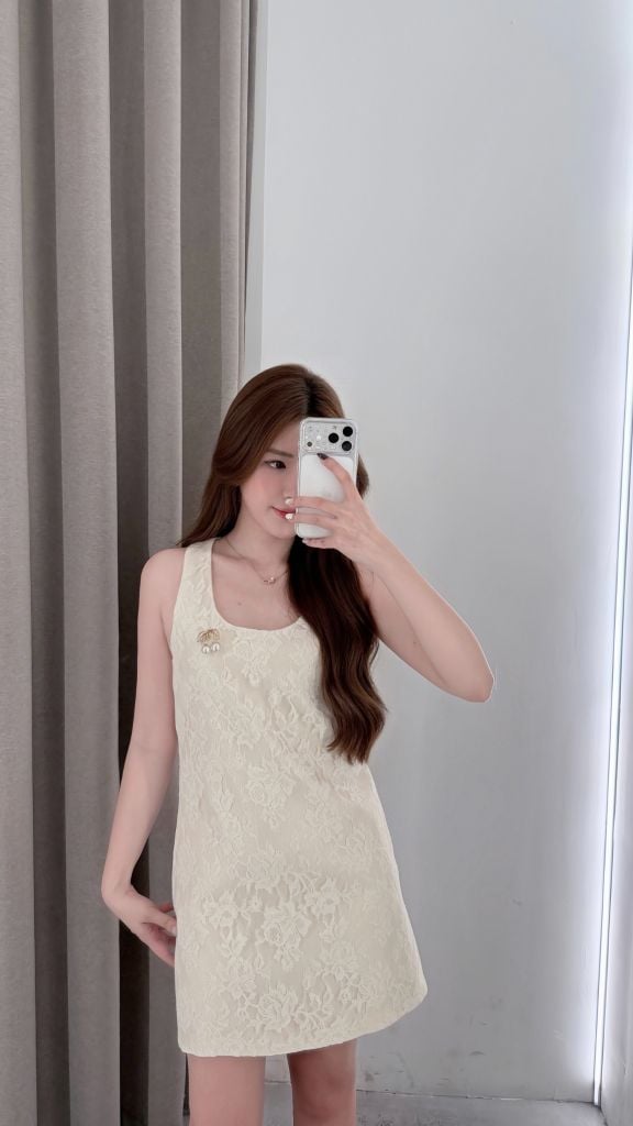 Aurora Dress - Váy mini ren 3 lỗ