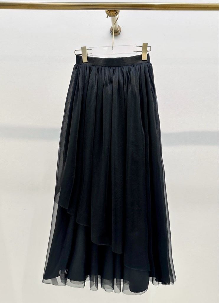 Jenni Skirt - Chân váy midi voan