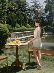 Ceri Dress - Váy đính kim sa phối voan