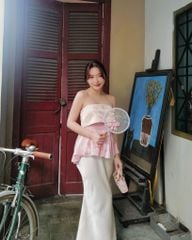 Giao Mẫn - Áo quây xếp ly