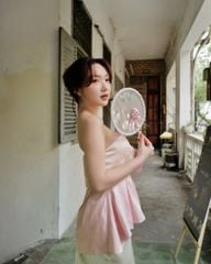 Giao Mẫn - Áo quây xếp ly